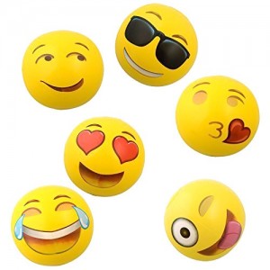 emoji beach balls