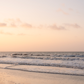 sunset at the beach