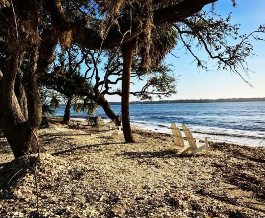 Image of beach and beach chairs
