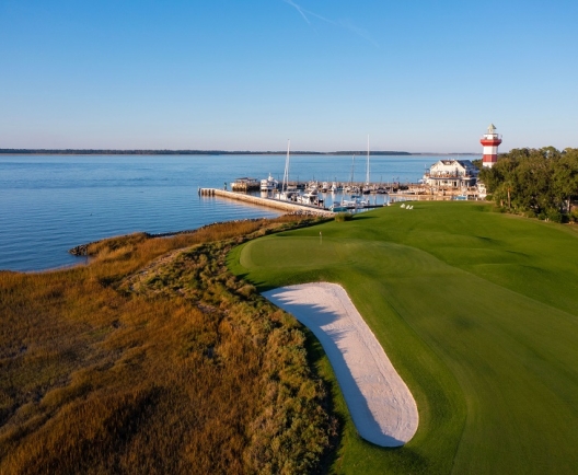 hole 18 at sea pines golf course