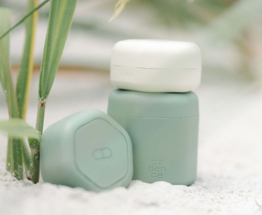 cadence capsules on the beach