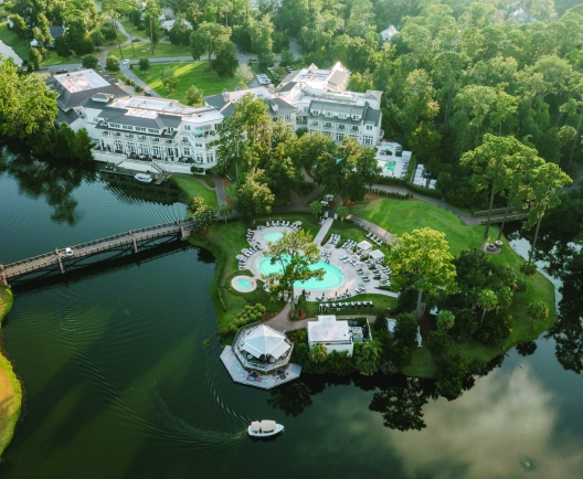 Aerial of Palmetto Bluff 