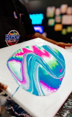 Hawaii Fluid Art
