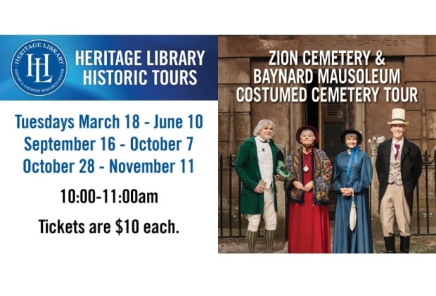 Heritage Library historic tours