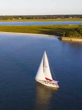 sailboat on the water