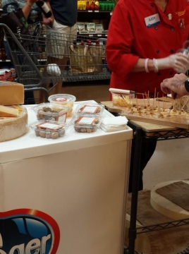 food taste stand