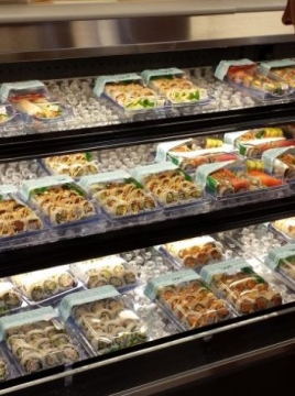 sushi display