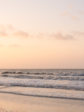 sunset at the beach