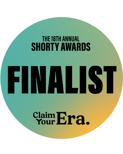 Shorty Award Badge