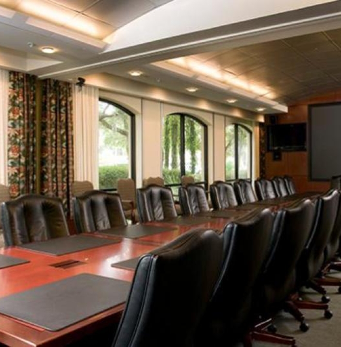 Long executive board room table