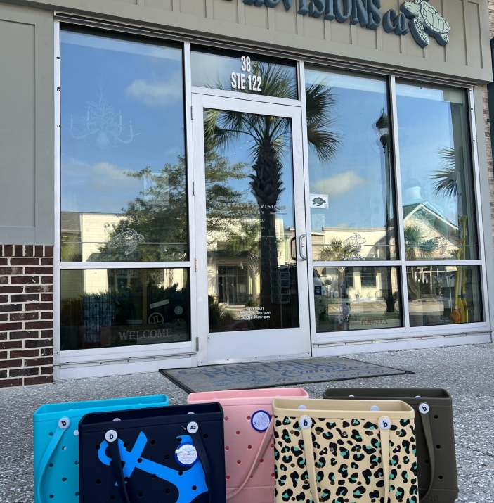 Bags outside